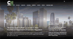 Desktop Screenshot of cannabiznews.com